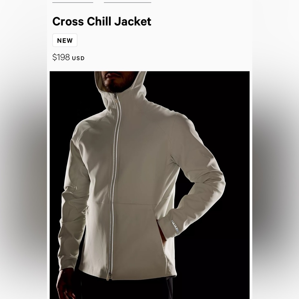 Lululemon Cross Chill Jacket NWOT